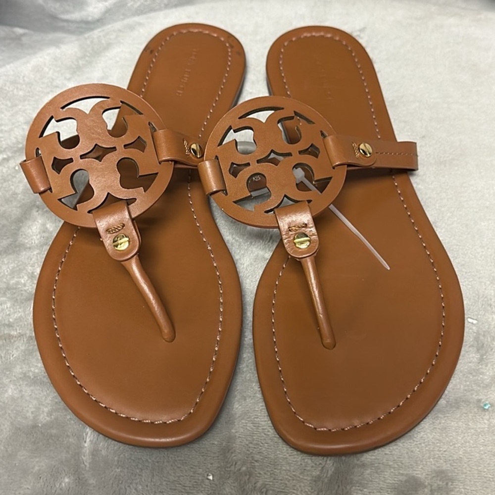 Tory Burch Miller Sandals Size 10.5 - Picture 3 of 7